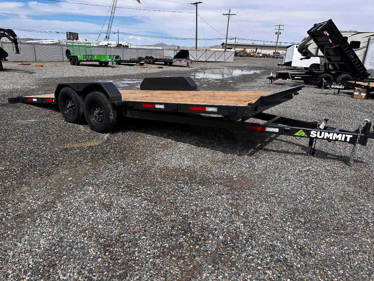 2027 Summit Trailers C5TB720TA3-RF New tilt deck trailer, 20'X83", 9,990 lb GVWR, for sale at The Trailer Store in Winnemucca, Nevada (I-80), stock #SUM-20354 2027 Summit Trailers C5TB720TA3-RF New tilt deck trailer, 20'X83", 9,990 lb GVWR, for sale at The Trailer Store in Winnemucca, Nevada (I-80), stock #SUM-20354
