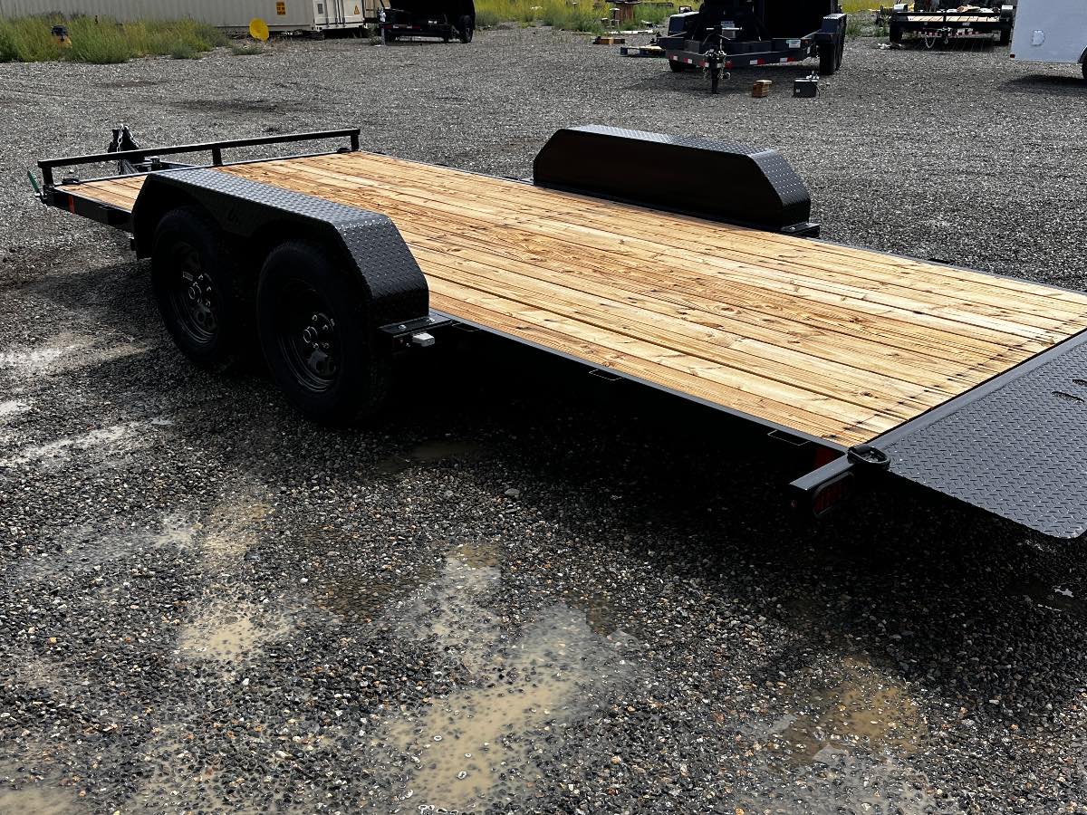 2027 Summit Trailers A4TB716TA2-RF New tilt deck trailer, 16'X82", 7,000 lb GVWR, for sale at The Trailer Store in Winnemucca, Nevada (I-80), stock #SUM20351 — deck and bed detail