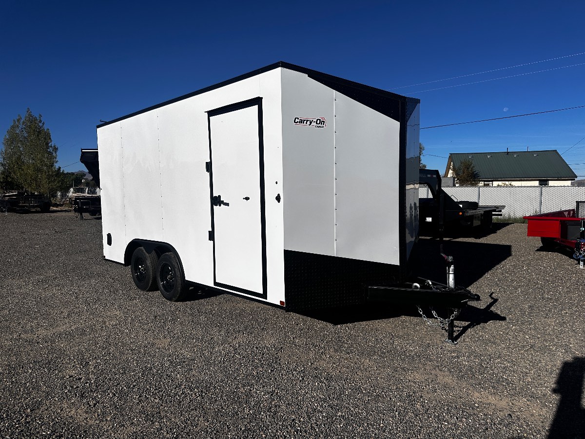 2026 Carry-On 8.5X16CTD7K New cargo trailer, 16X8.5', 7,000 lb GVWR, for sale at The Trailer Store in Winnemucca, Nevada (I-80), stock #TTS-N012577 2026 Carry-On 8.5X16CTD7K New cargo trailer, 16X8.5', 7,000 lb GVWR, for sale at The Trailer Store in Winnemucca, Nevada (I-80), stock #TTS-N012577