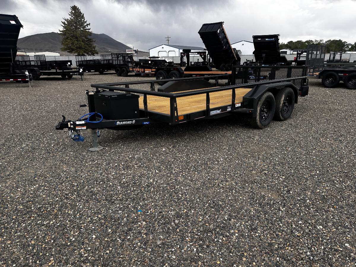 2026 Diamond C GTU 235 14X83 New utility trailer, 14'X82", 7,000 lb GVWR, for sale at The Trailer Store in Winnemucca, Nevada (I-80), stock #TTS-T1312787 2026 Diamond C GTU 235 14X83 New utility trailer, 14'X82", 7,000 lb GVWR, for sale at The Trailer Store in Winnemucca, Nevada (I-80), stock #TTS-T1312787
