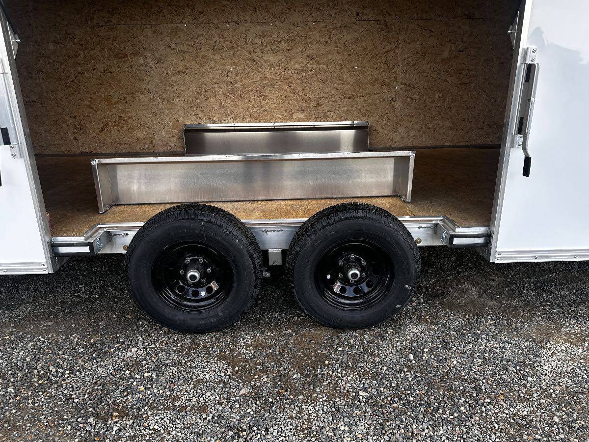 2026 EZ Hauler EZEC8.5X24CH-IF New cargo trailer, 8.5X24, 9,990 lb GVWR, for sale at The Trailer Store in Winnemucca, Nevada (I-80), stock #TTS-B053962 — detail photo 11