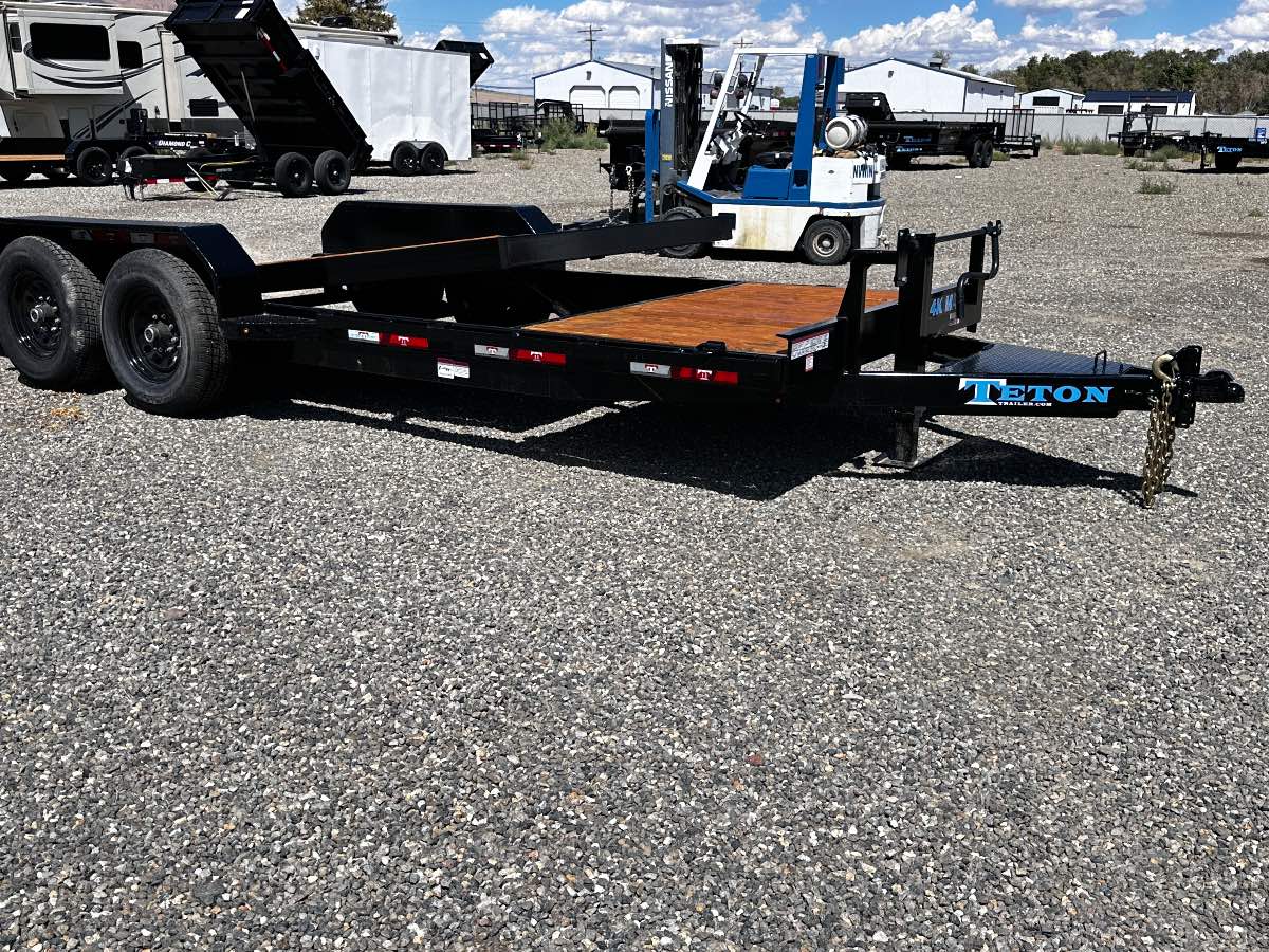 2026 Teton 20' tilt 16+4' New tilt deck trailer, 20', 14,000 lb GVWR, for sale at The Trailer Store in Winnemucca, Nevada (I-80), stock #TTS-F400396 — detail photo 10
