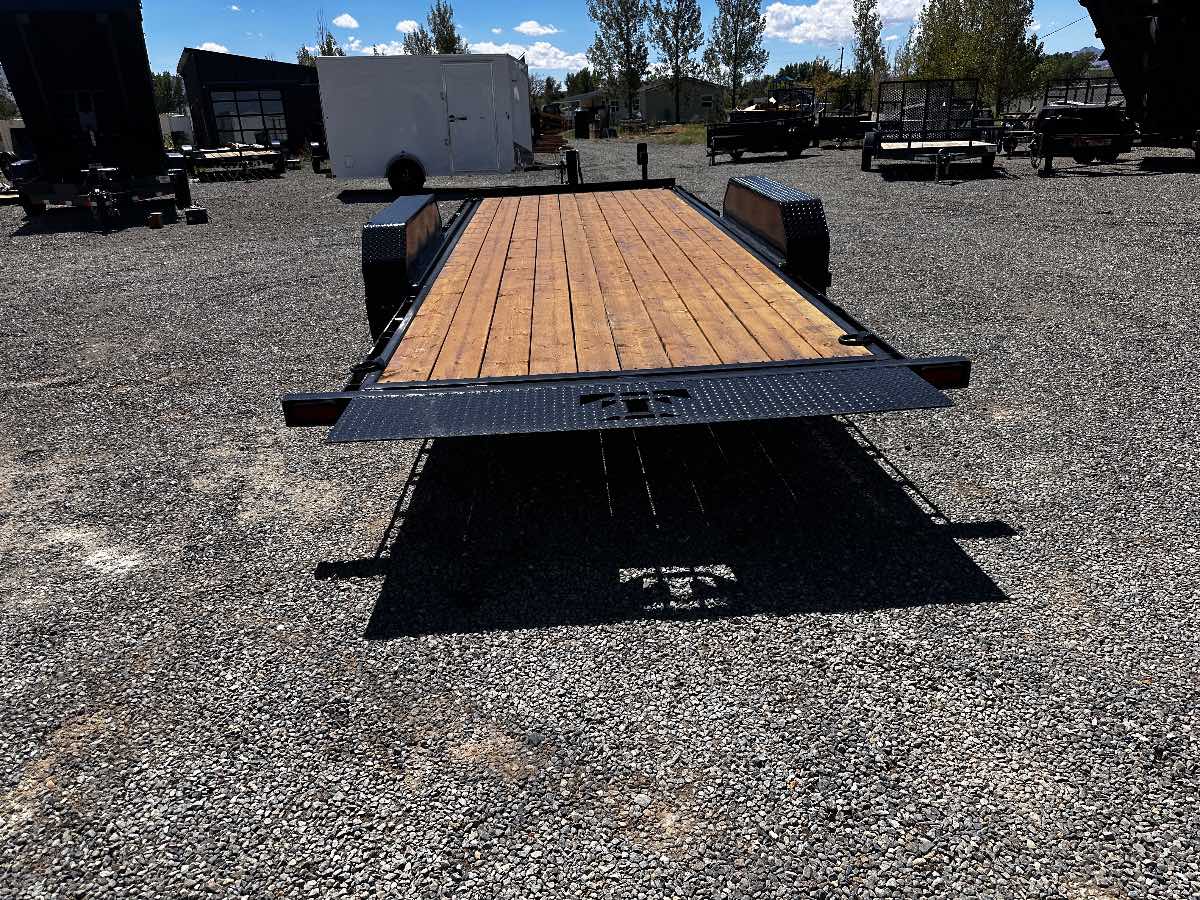 2025 Teton 20' FULL TILT New tilt deck trailer, 20', 16,000 lb GVWR, for sale at The Trailer Store in Winnemucca, Nevada (I-80), stock #TTS-F400860 — axles and undercarriage