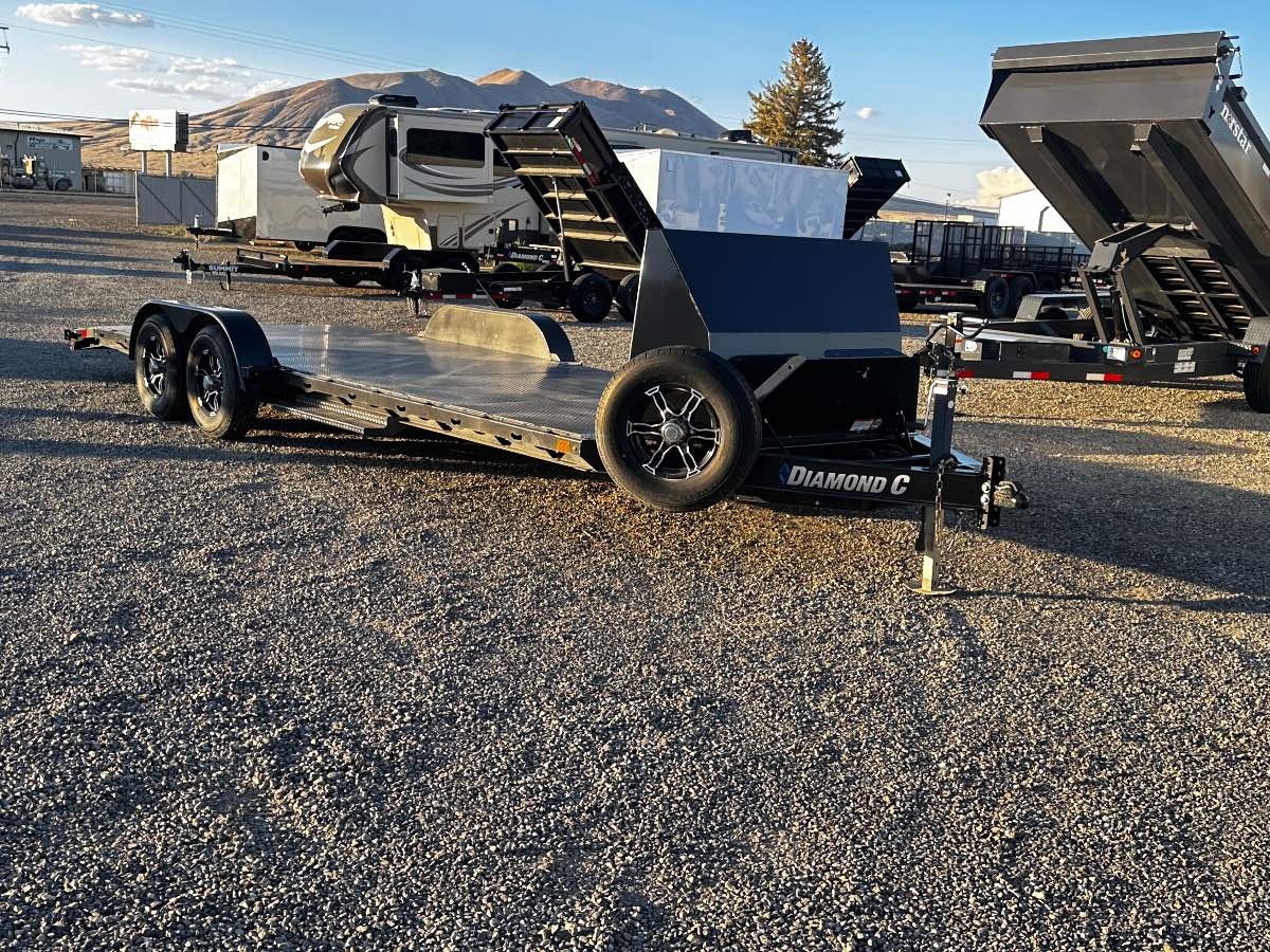 2024 Diamond C GTFL22X83 New equipment / flatbed trailer, 83X22, 9,890 lb GVWR, for sale at The Trailer Store in Winnemucca, Nevada (I-80), stock #TTS-1285918 2024 Diamond C GTFL22X83 New equipment / flatbed trailer, 83X22, 9,890 lb GVWR, for sale at The Trailer Store in Winnemucca, Nevada (I-80), stock #TTS-1285918