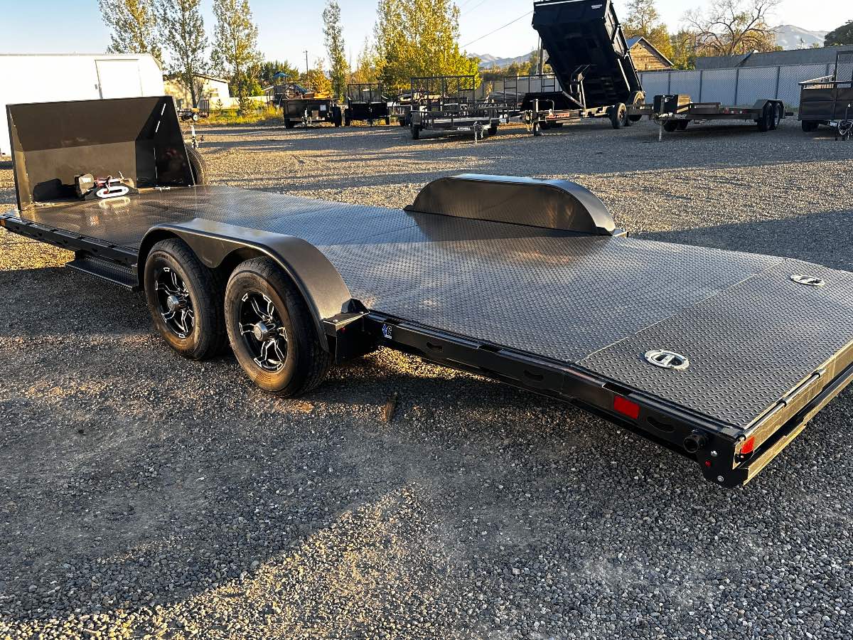 2024 Diamond C GTFL22X83 New equipment / flatbed trailer, 83X22, 9,890 lb GVWR, for sale at The Trailer Store in Winnemucca, Nevada (I-80), stock #TTS-1285918 — interior or cargo area