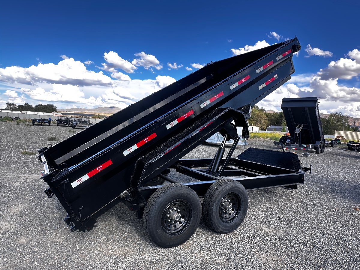 2025 Teton 16' DUMP New dump trailer, 82X16, 16,000 lb GVWR, for sale at The Trailer Store in Winnemucca, Nevada (I-80), stock #TTS-F400427 — detail photo 9