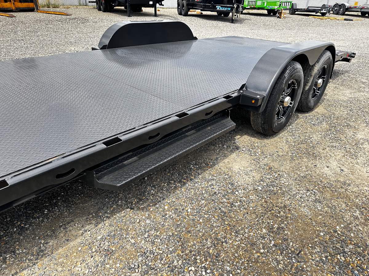 2024 Diamond C GTF 22X83 CAR HAULER New equipment / flatbed trailer, 83X22, 9,890 lb GVWR, for sale at The Trailer Store in Winnemucca, Nevada (I-80), stock #TTS-1285918 — deck and bed detail