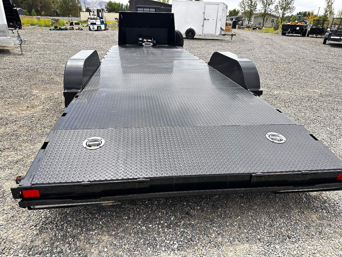 2024 Diamond C GTF 22X83 CAR HAULER New equipment / flatbed trailer, 83X22, 9,890 lb GVWR, for sale at The Trailer Store in Winnemucca, Nevada (I-80), stock #TTS-1285918 — optional equipment detail