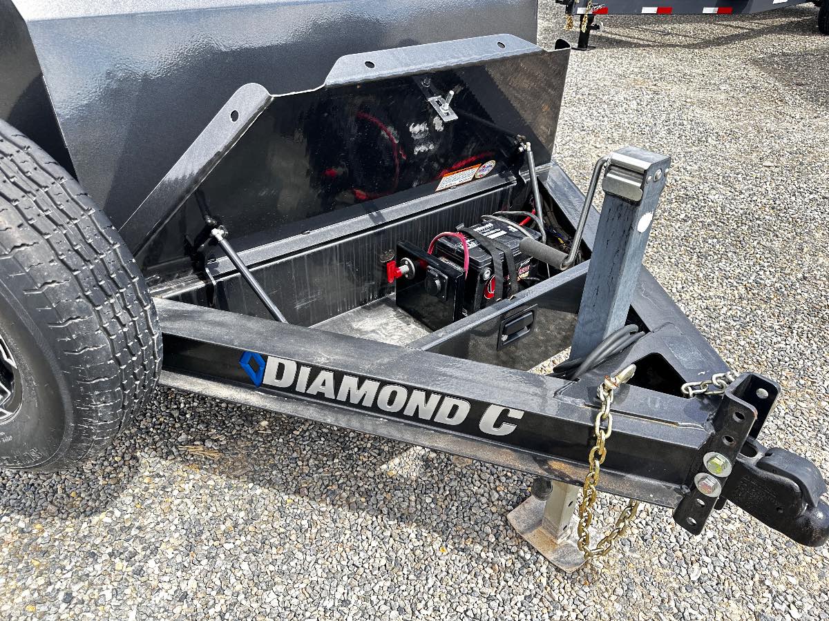 2024 Diamond C GTF 22X83 CAR HAULER New equipment / flatbed trailer, 83X22, 9,890 lb GVWR, for sale at The Trailer Store in Winnemucca, Nevada (I-80), stock #TTS-1285918 — front view