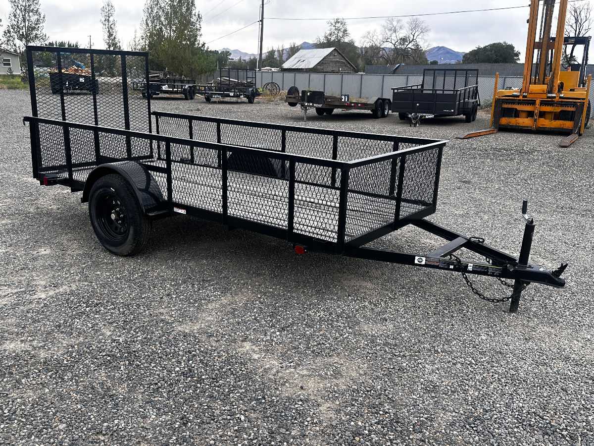 2025 Carry-On 5X12' Mesh Sides New utility trailer, 5X12, 2,990 lb GVWR, for sale at The Trailer Store in Winnemucca, Nevada (I-80), stock #TTS-N000353