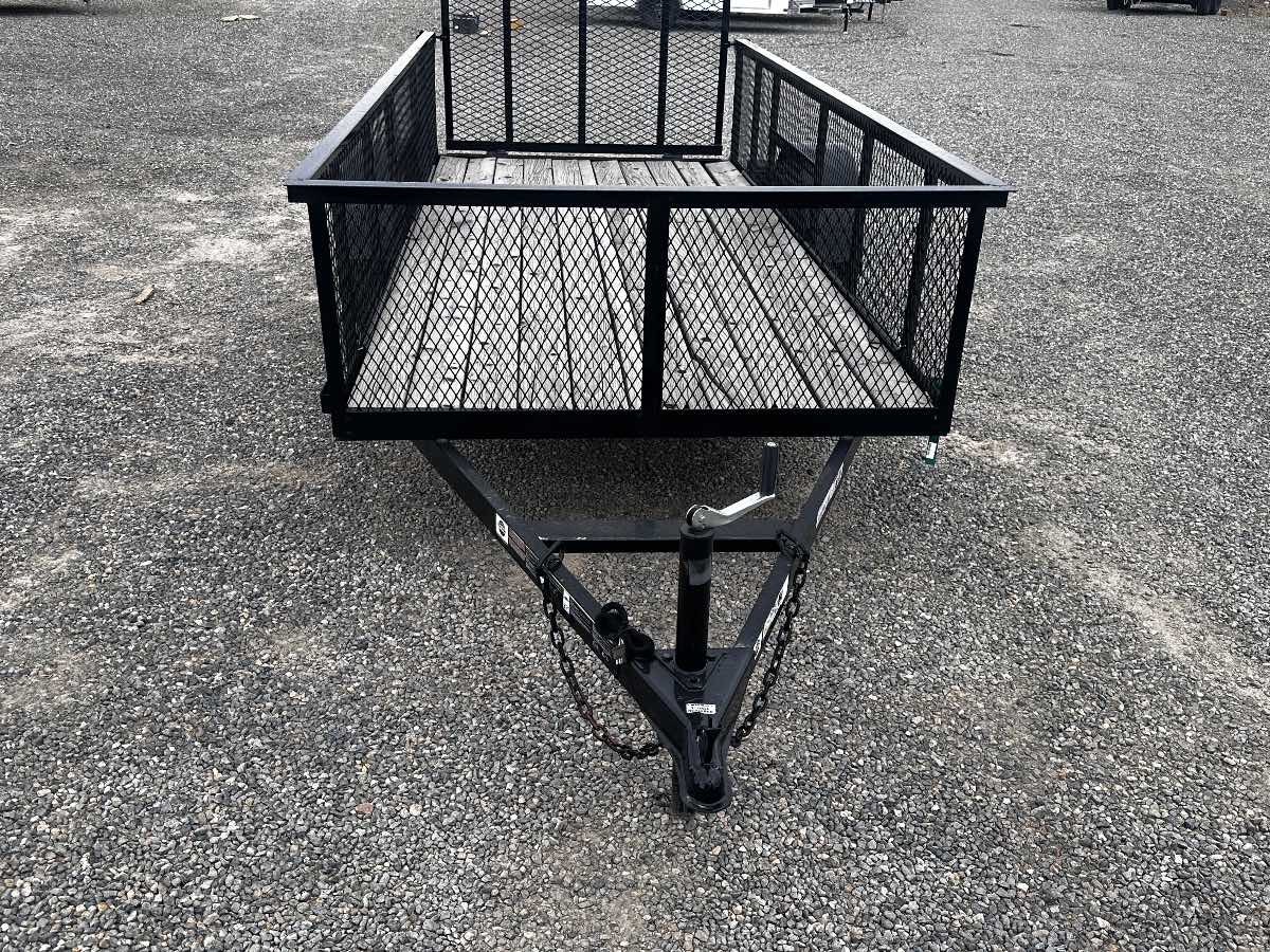 2025 Carry-On 5X12' Mesh Sides New utility trailer, 5X12, 2,990 lb GVWR, for sale at The Trailer Store in Winnemucca, Nevada (I-80), stock #TTS-N000353 — front view