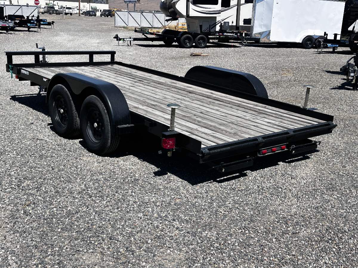 2025 Carry-On 7X16CH1BRK New equipment / flatbed trailer, 7X16, 7,000 lb GVWR, for sale at The Trailer Store in Winnemucca, Nevada (I-80), stock #TTS-N003215 2025 Carry-On 7X16CH1BRK New equipment / flatbed trailer, 7X16, 7,000 lb GVWR, for sale at The Trailer Store in Winnemucca, Nevada (I-80), stock #TTS-N003215