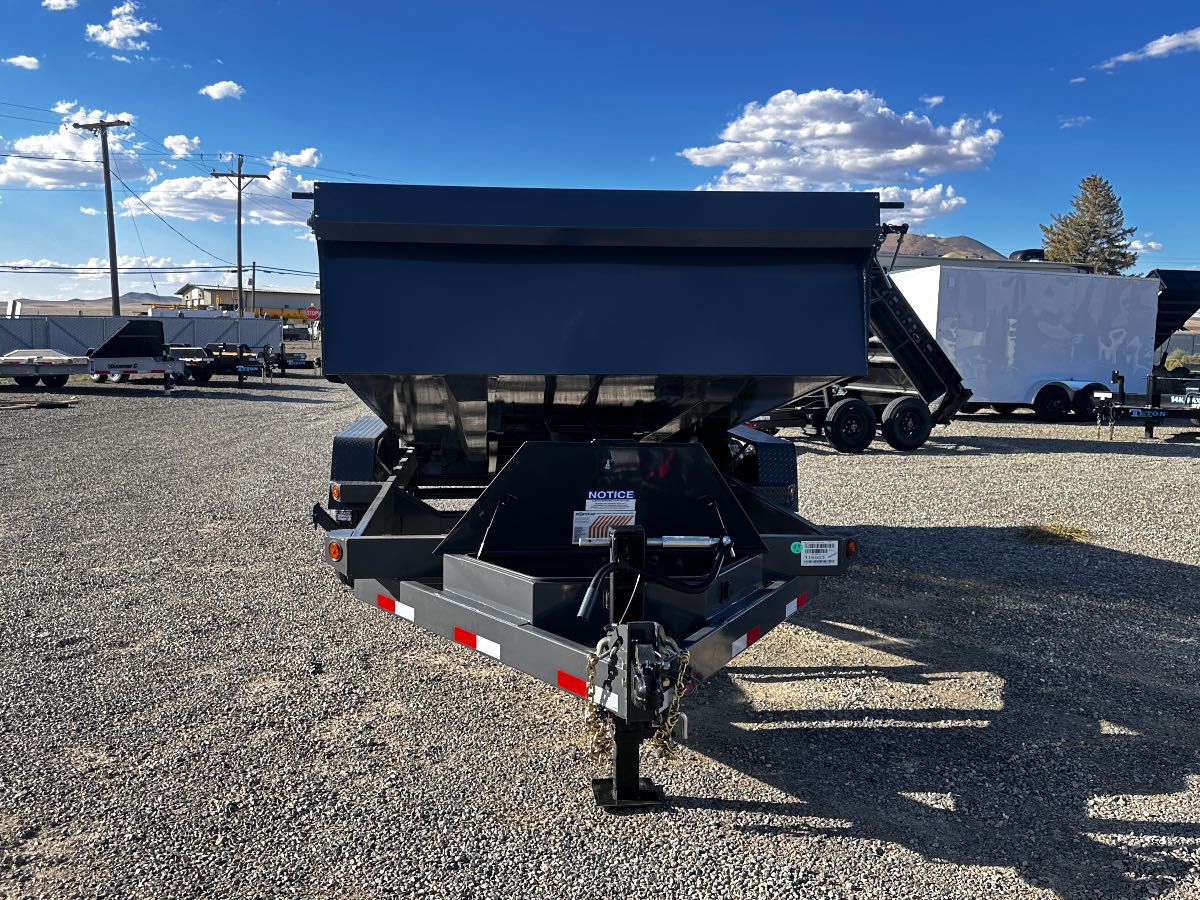 2026 Norstar 14k 14' Dump New dump trailer, 14x82", 14,000 lb GVWR, for sale at The Trailer Store in Winnemucca, Nevada (I-80), stock #TTS-116553 — deck and bed detail