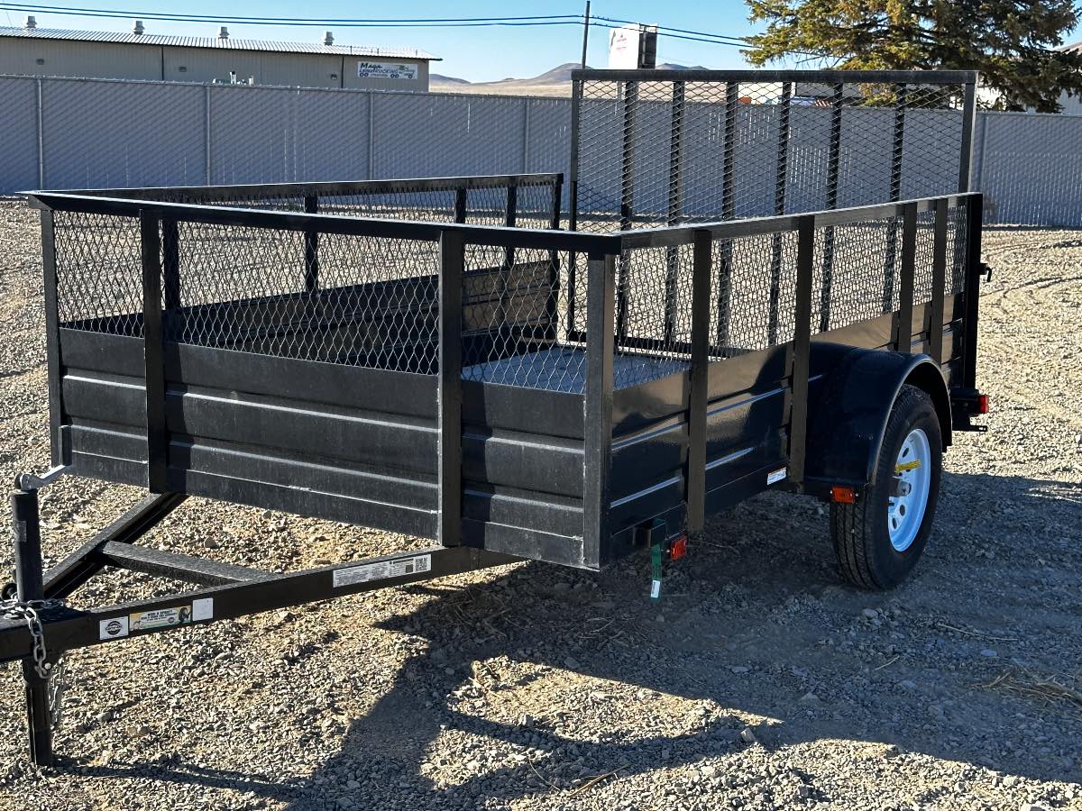 2025 Carry-On 6X10SSGHS New utility trailer, 6X10, 2,990 lb GVWR, for sale at The Trailer Store in Winnemucca, Nevada (I-80), stock #TTS-N000328 — deck and bed detail