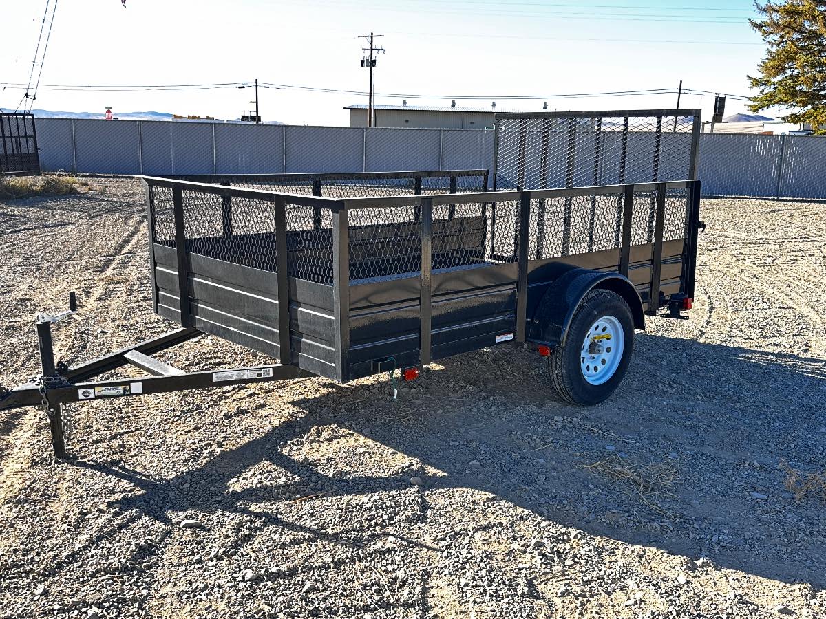 2025 Carry-On 6X10SSGHS New utility trailer, 6X10, 2,990 lb GVWR, for sale at The Trailer Store in Winnemucca, Nevada (I-80), stock #TTS-N000328 — axles and undercarriage
