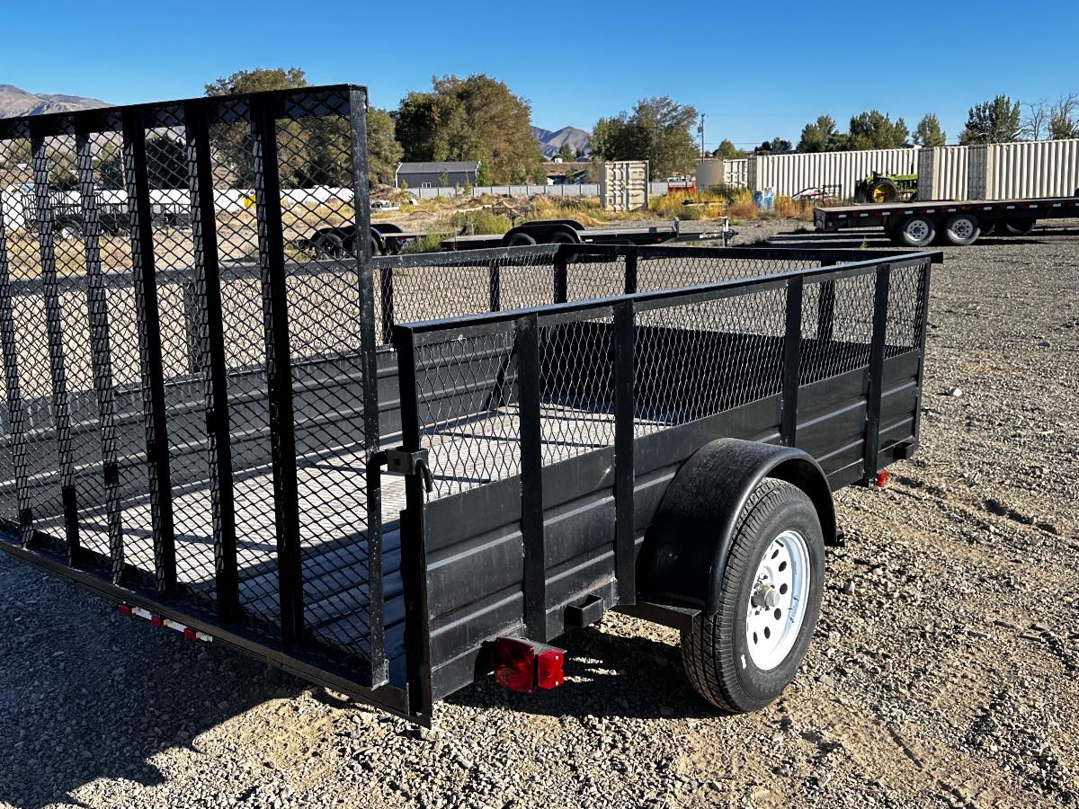 2025 Carry-On 6X10SSGHS New utility trailer, 6X10, 2,990 lb GVWR, for sale at The Trailer Store in Winnemucca, Nevada (I-80), stock #TTS-N000328 — hitch and tongue detail