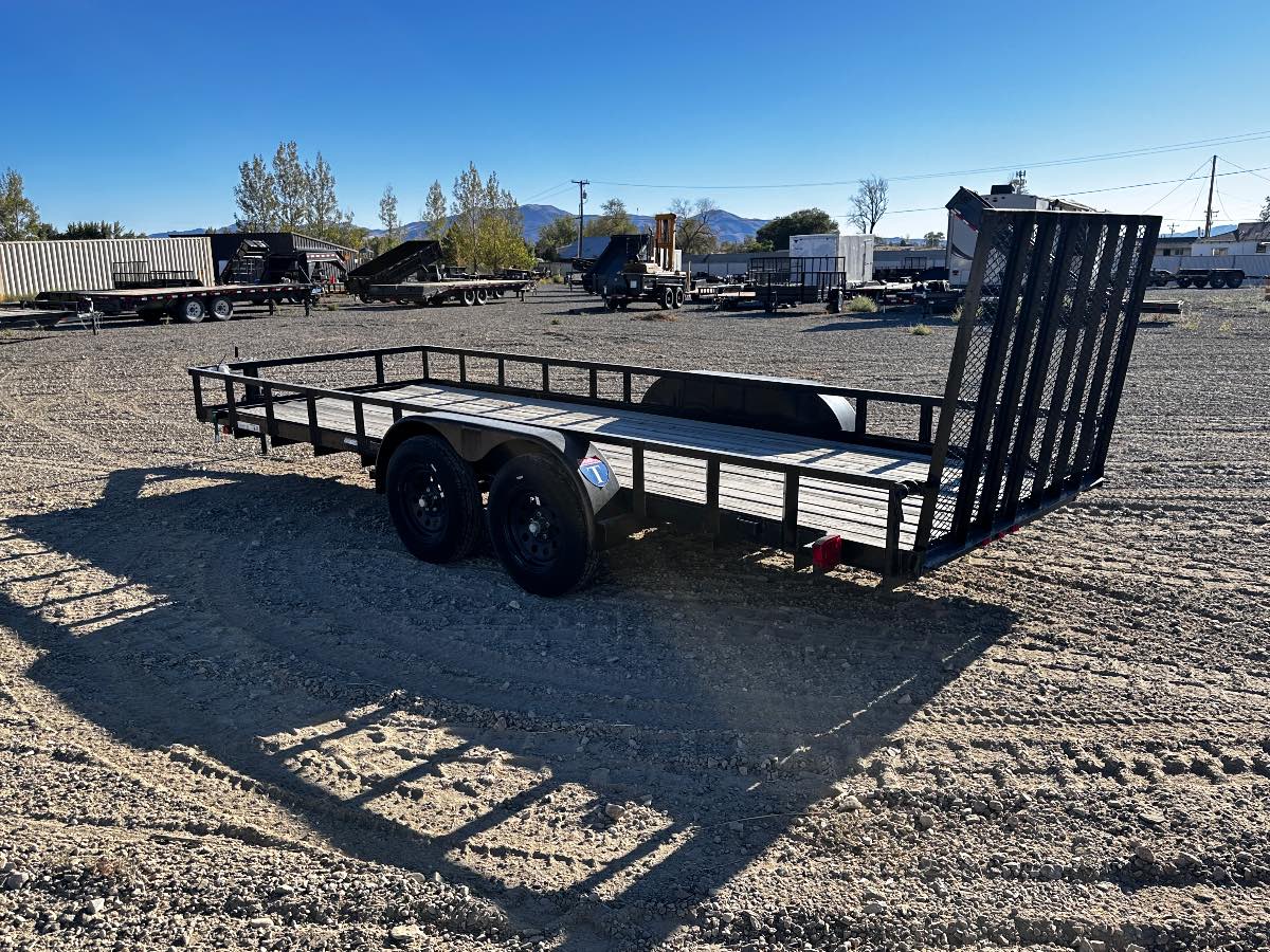 2025 Carry-On 6X18GW1BRK New utility trailer, 77X18, 7,000 lb GVWR, for sale at The Trailer Store in Winnemucca, Nevada (I-80), stock #TTS-N003204 — optional equipment detail