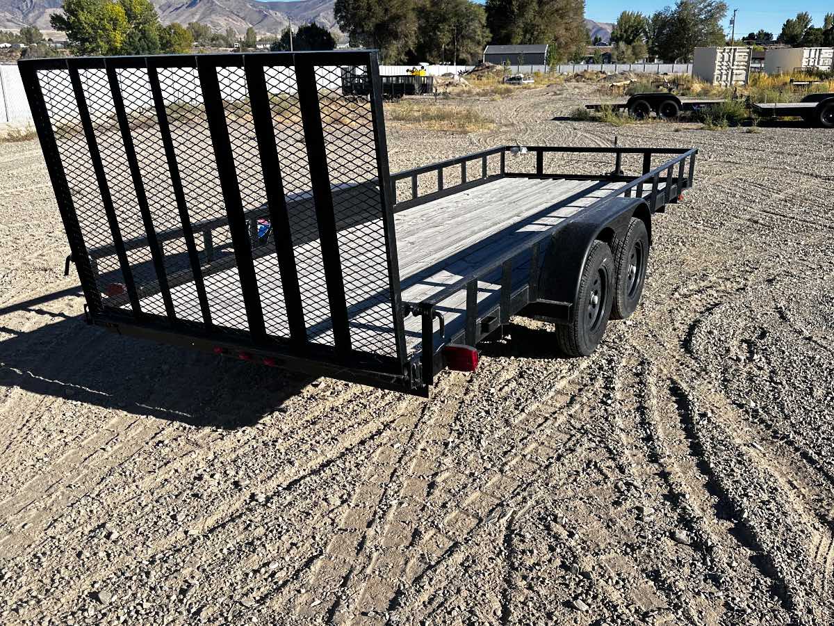 2025 Carry-On 6X18GW1BRK New utility trailer, 77X18, 7,000 lb GVWR, for sale at The Trailer Store in Winnemucca, Nevada (I-80), stock #TTS-N003204 — interior or cargo area