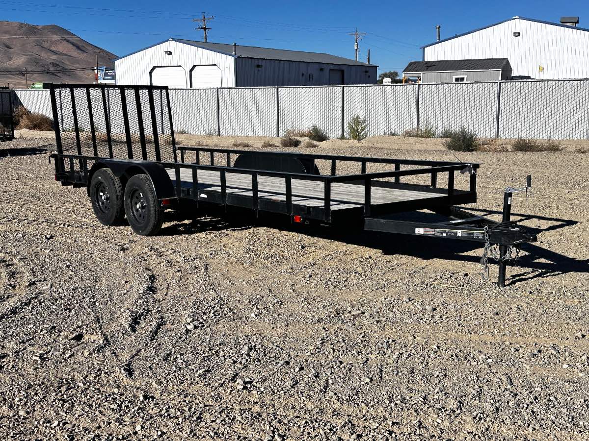 2025 Carry-On 6X18GW1BRK New utility trailer, 77X18, 7,000 lb GVWR, for sale at The Trailer Store in Winnemucca, Nevada (I-80), stock #TTS-N003204 2025 Carry-On 6X18GW1BRK New utility trailer, 77X18, 7,000 lb GVWR, for sale at The Trailer Store in Winnemucca, Nevada (I-80), stock #TTS-N003204