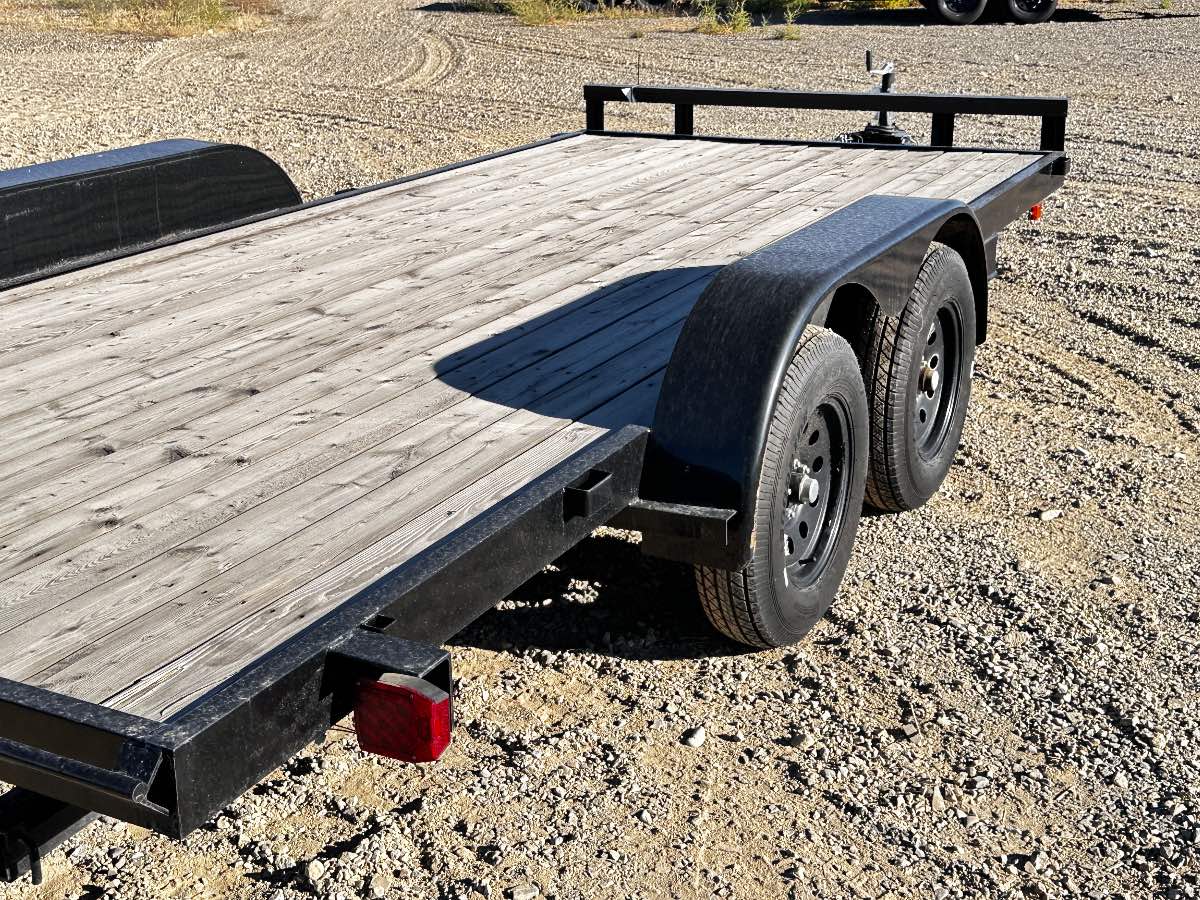 2025 Carry-On 7X16APFTSR1BRK New utility trailer, 82"X16, 7,000 lb GVWR, for sale at The Trailer Store in Winnemucca, Nevada (I-80), stock #TTS-N003216 — interior or cargo area