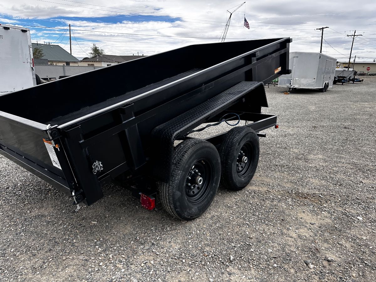 2024 Carry-On 6X12DUMPLP12KECTP New dump trailer, 72X12, 12,000 lb GVWR, for sale at The Trailer Store in Winnemucca, Nevada (I-80), stock #TTS-N012751 — interior or cargo area