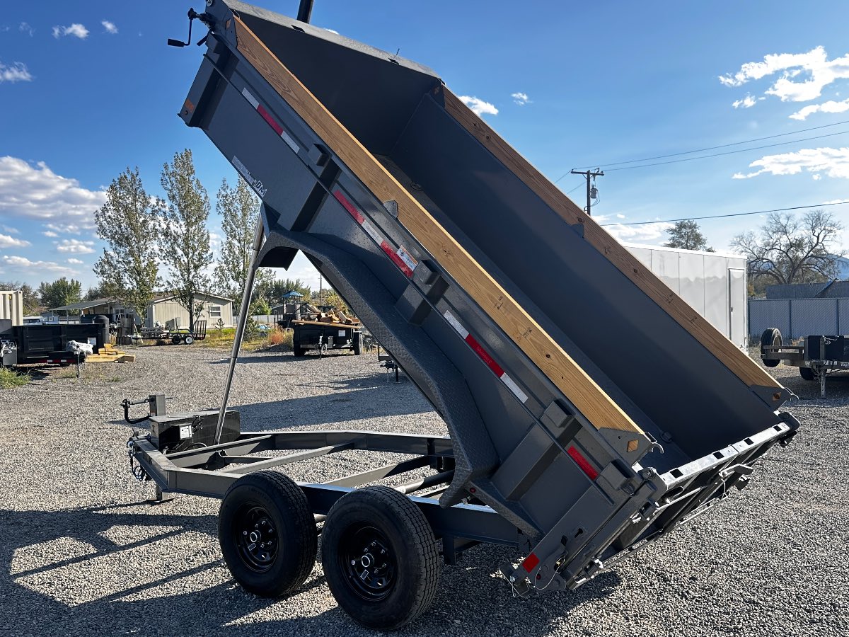 2027 Diamond C 77"x12'  Pacesetter Dump New dump trailer, 12'x77, 9,890 lb GVWR, for sale at The Trailer Store in Winnemucca, Nevada (I-80), stock #TTS-317785 — detail photo 10