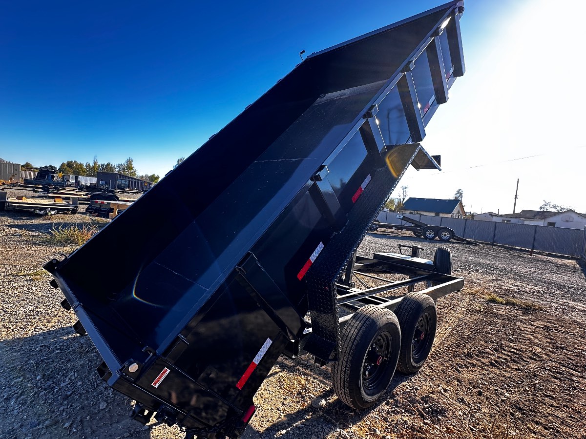 2026 Walton DHV 14' DUMP New dump trailer, 14'X82", 14,000 lb GVWR, for sale at The Trailer Store in Winnemucca, Nevada (I-80), stock #TTS-L000312 — optional equipment detail
