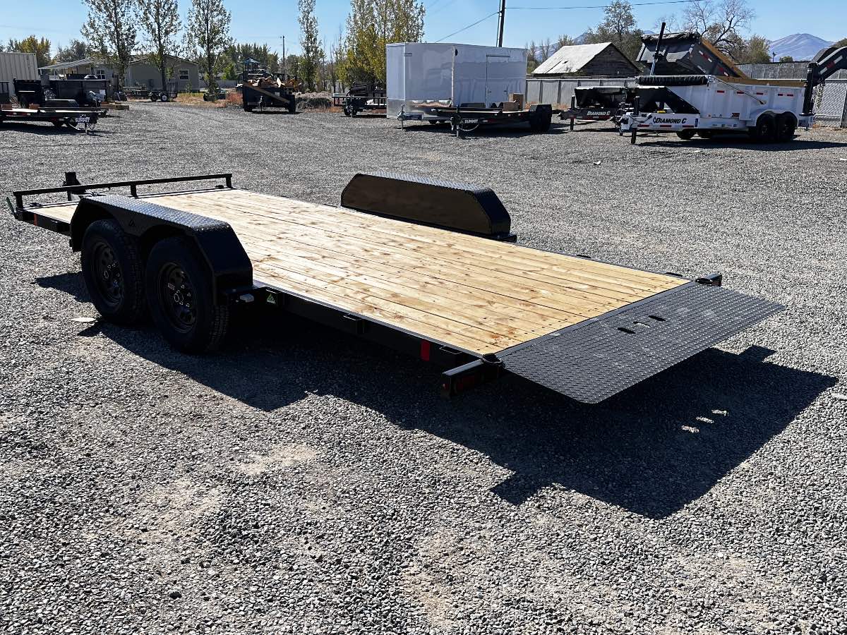 2027 Summit Trailers Alpine 7x16 Tilt New tilt deck trailer, 82”x16’, 7,000 lb GVWR, for sale at The Trailer Store in Winnemucca, Nevada (I-80), stock #TTS-021166 — optional equipment detail
