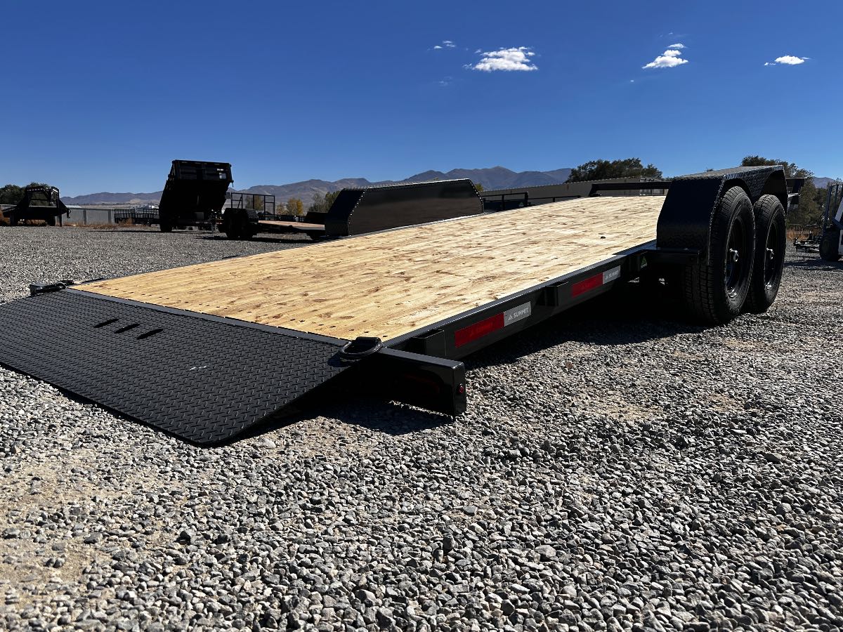 2027 Summit Trailers Cascade 7x18  Tiltbed New tilt deck trailer, 82”x18’, 9,990 lb GVWR, for sale at The Trailer Store in Winnemucca, Nevada (I-80), stock #TTS-021170 — interior or cargo area