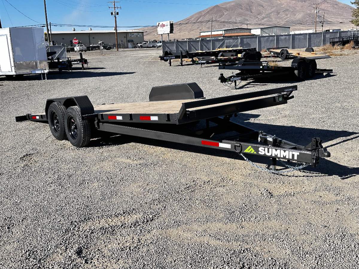 2027 Summit Trailers Cascade 7x20 Tilt New tilt deck trailer, 82”x20’, 9,990 lb GVWR, for sale at The Trailer Store in Winnemucca, Nevada (I-80), stock #TTS-021171 2027 Summit Trailers Cascade 7x20 Tilt New tilt deck trailer, 82”x20’, 9,990 lb GVWR, for sale at The Trailer Store in Winnemucca, Nevada (I-80), stock #TTS-021171